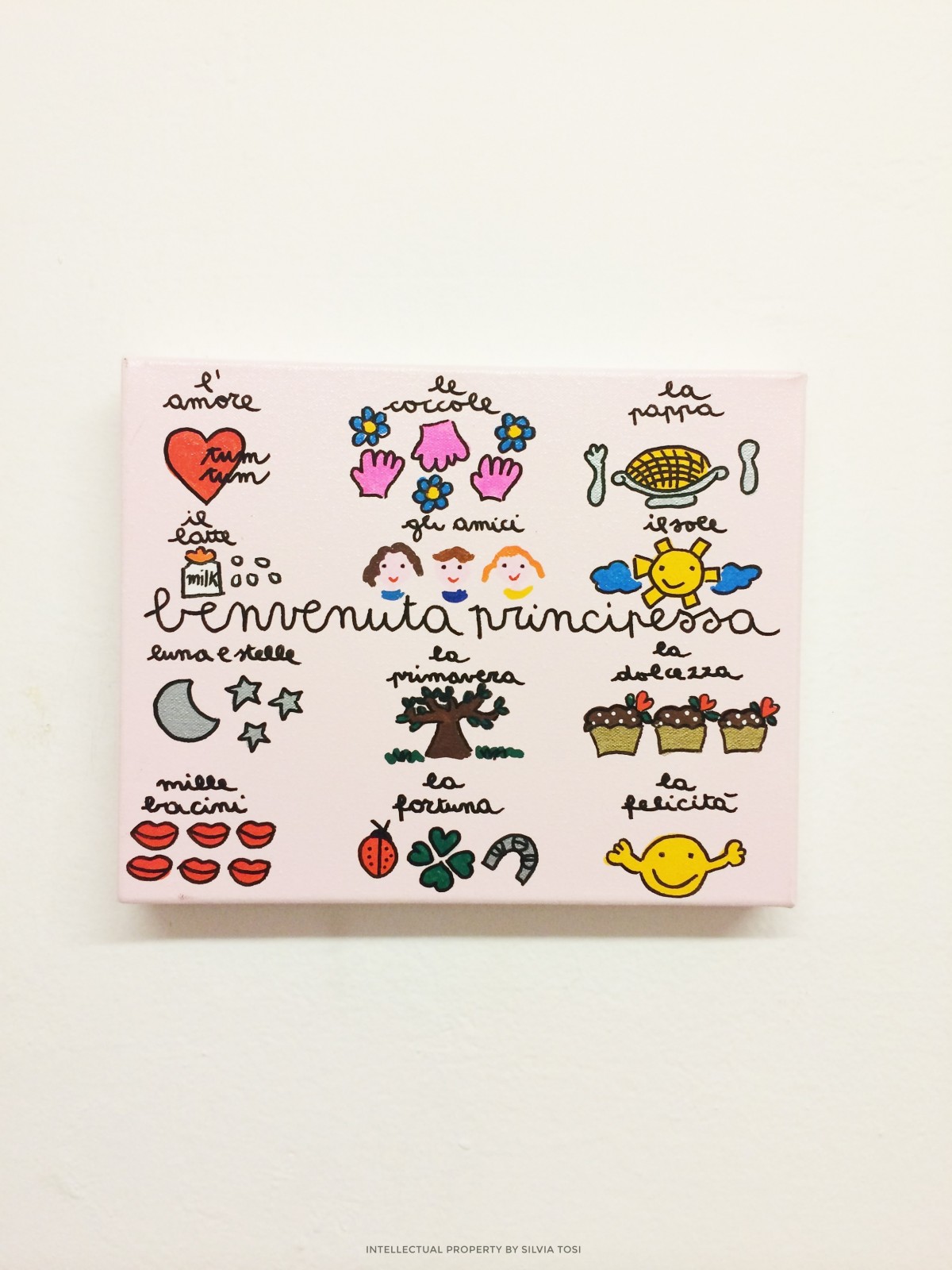 Benvenuta Principessa Shortlovemessage