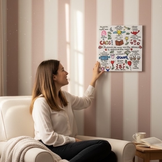 QUADRO MAESTRA CM.30X30 ESEMPIO